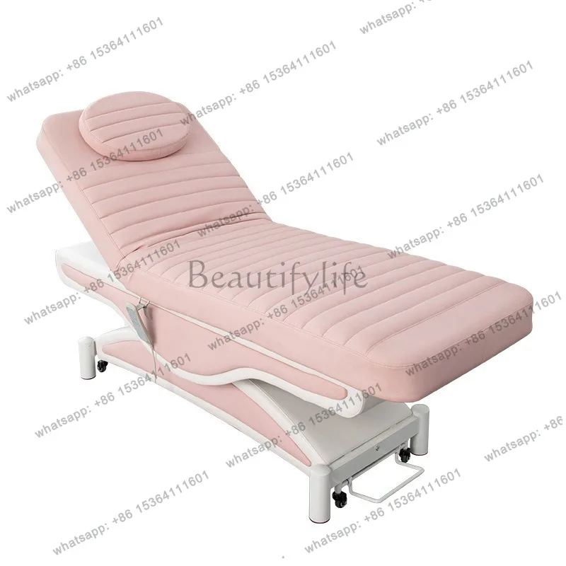 

Electric beauty salon special with silent wheel constant temperature heating massage bed massage bed massage bed