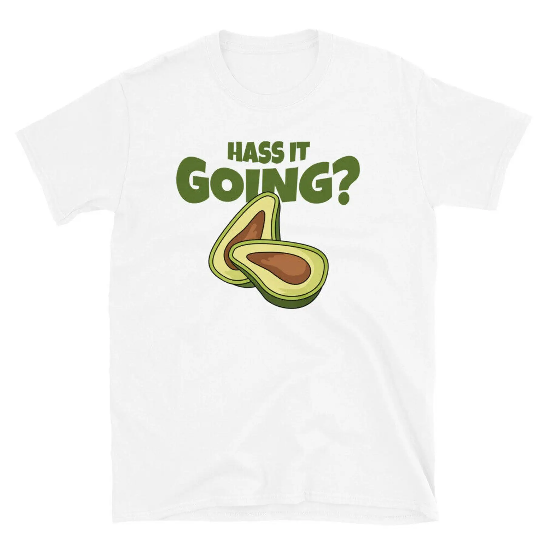 Hass It Going Avocado Fruit Guacamole Keto Diet Camiseta unisex de manga corta