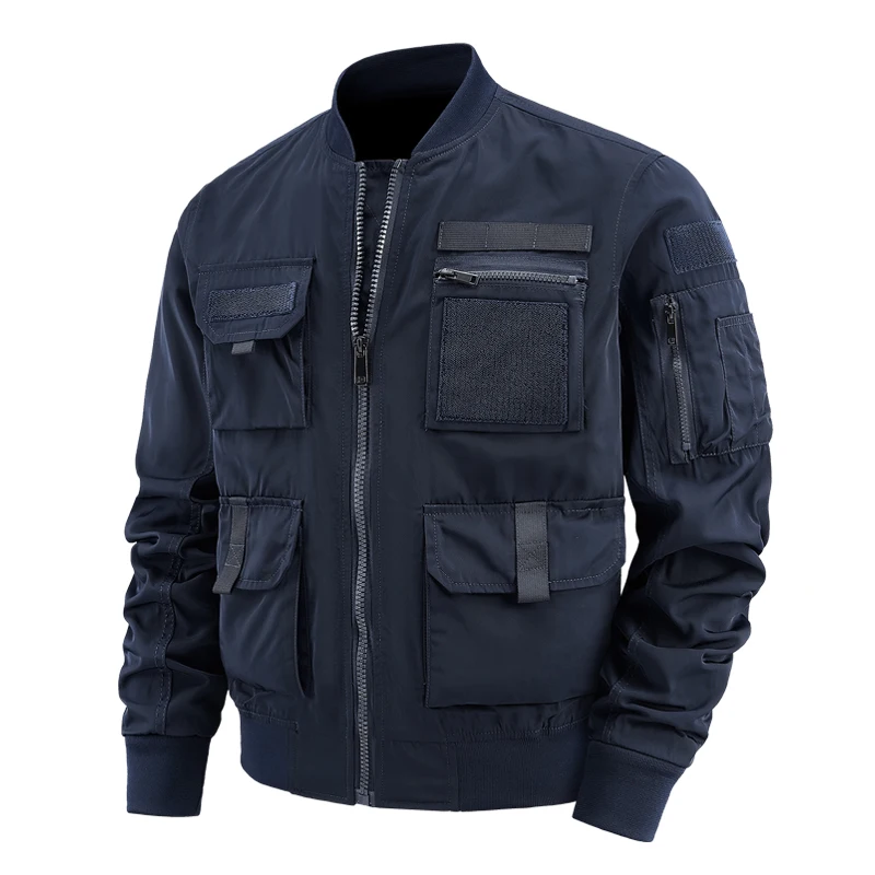 Q B Aristocratic Men Jacket Solid 5