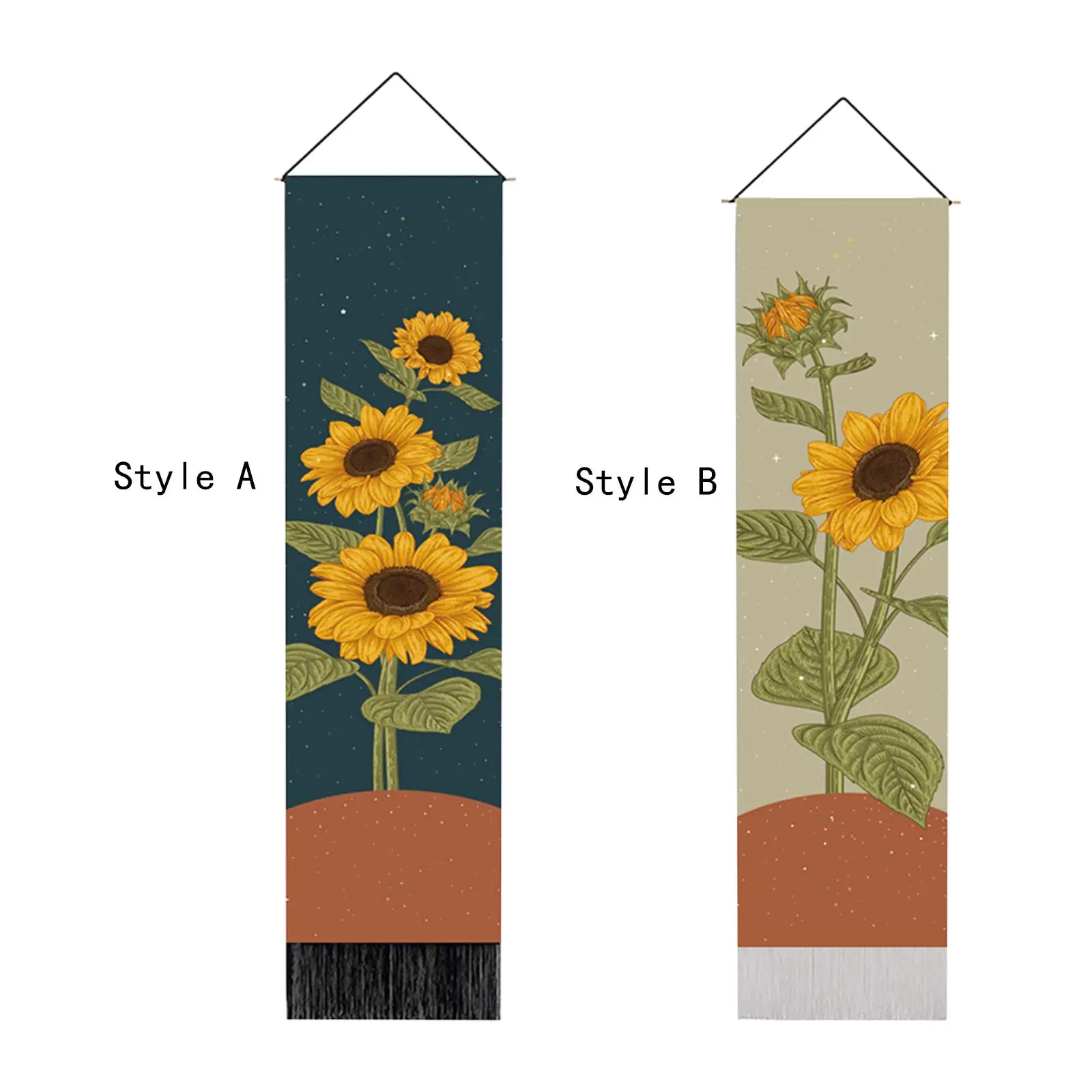 

Sunflower Tapestry Background Bedroom Hanging Sunflower Wall Hanging Decor
