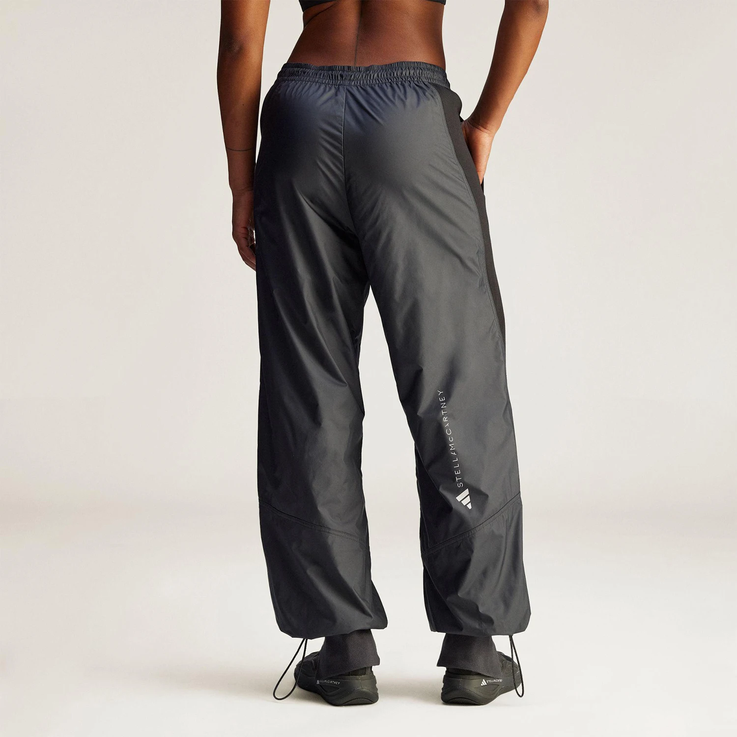 Adidas genuine Spring and Autumn women's loose fitting patchwork training sports pants JG5782