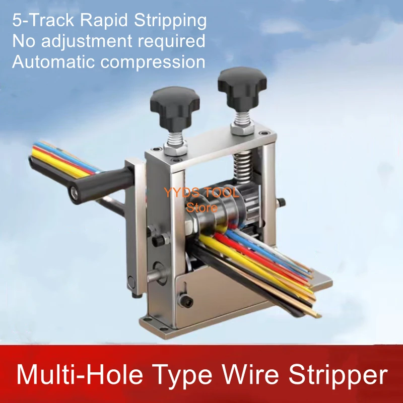 Multi hole wire stripping machine without adjustment electric Wire Stripping Machine Skinning Machine