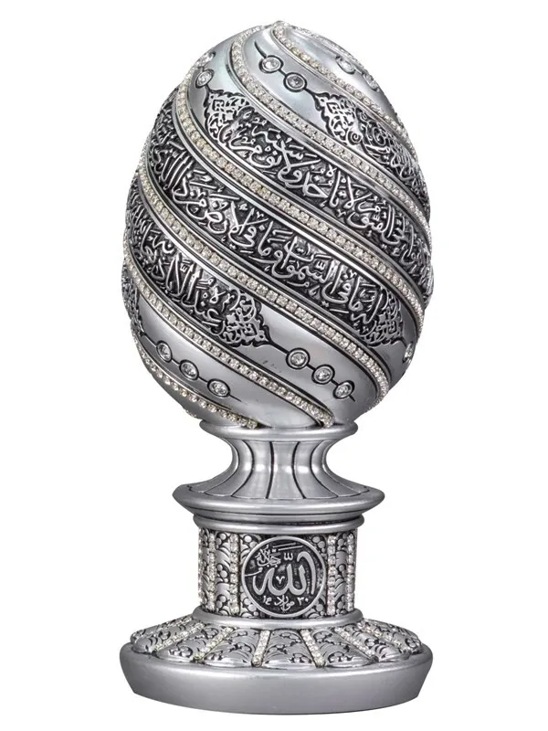 IQRAH Egg Trinket Aytel Rürsi Silver (Large Size)