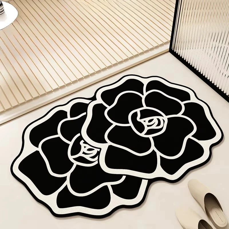 Vikama Silica Mud Plant Simple Style Soft Waterproof Floor Mat, Suitable For Kitchen Floors, Bathroom Mats And Carpets.