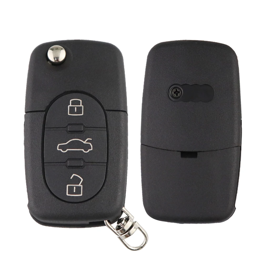 For Audi A3 A4 A6 A8 B5 TT RS4 Allroad Quattro 1994-2004 Flip Remote Car Key 433Mhz ID48 Chip 4D0837231A 4D0837231K 4D0837231N