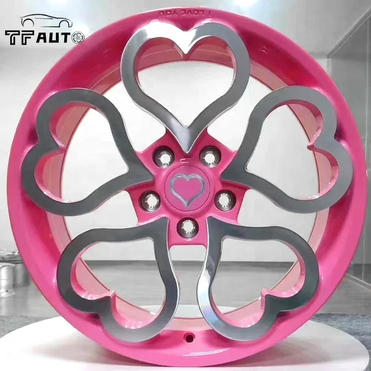 Passenger 18x8J Car Forged Alloy Aluminum Heart Wheels 5x114.3 for Mistsubishi