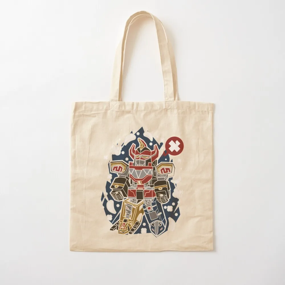 

Megazord Pop Art Tote Bag Woman shopper bag female bag Canvas Tote