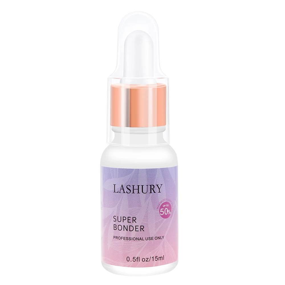 LASHURY 10ml/15ml rzęsy Super Bonder do przedłużania rzęs szybkoschnący długotrwały szczepienia klej do rzęs utwardzacz kleju