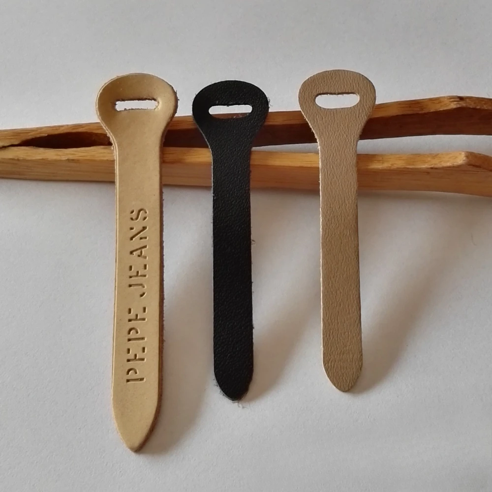 10 قطعة/الوحدة المألوف سستة مجتذب جميل فو الجلود بولي PU شريط طويل الملابس حقائب الأمتعة سستة مجتذب DIY بها بنفسك لوازم الخياطة