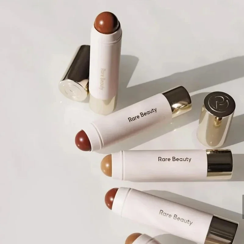 5 ألوان ملونة مسحوق أحمر الخدود السائل تسليط الضوء على تعزيز ملامح الوجه عصا تعديل شكل الوجه كريم أحمر الخدود ماكياج #4