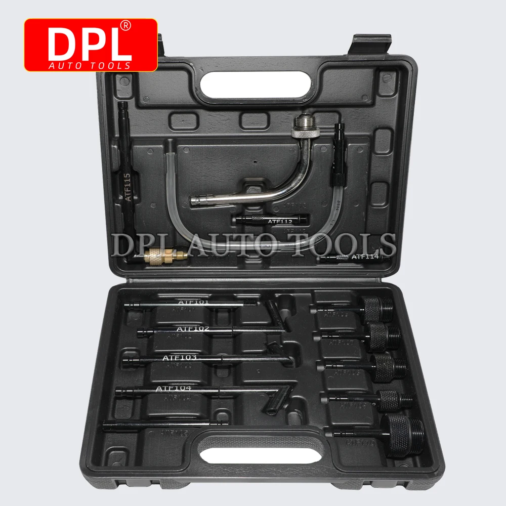 10L Pneumatic Transmission Fluid Pump Extractor and Dispenser, Gearbox Oil Transfer System Refill Fill Evacuator Tool Kit