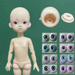 1/6 Bjd Puppe Puppe Make-Up Kopf oder Ganze Puppe Können Offene Kopf 30cm Puppe DIY Handgemachten Puppen Kinder Spielzeug mädchen Puppe