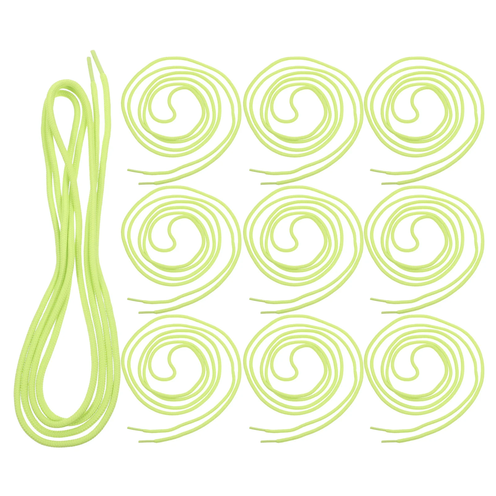 10 قطعة الحبل الديكور للأطفال مشرق خيوط رباط الحذاء سلسلة رياض الأطفال الديكور لعبة الملحقات تطوير المهارات الحركية الدقيقة