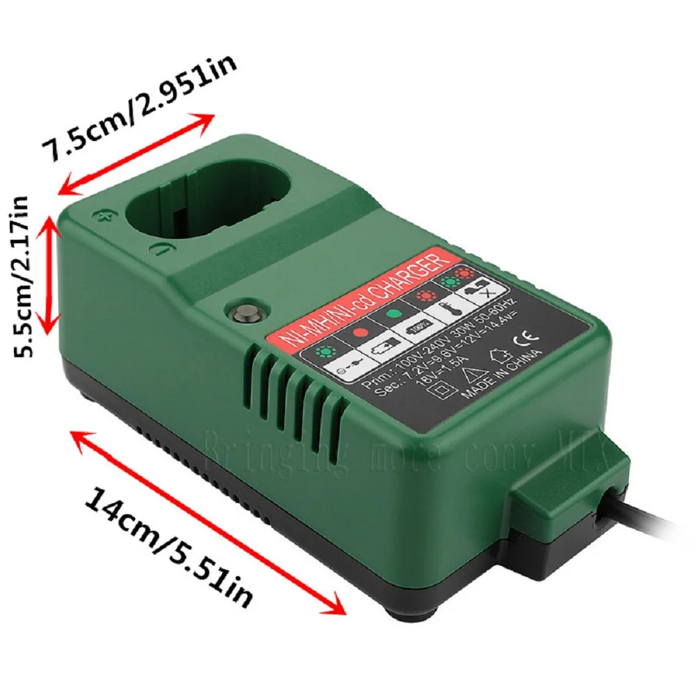 Carregador de bateria Ni-MH para Hitachi, 12V, EB1214S, EB1220BL, EB1212S, EB1222HL, NI-MH acessório da bateria, Novo