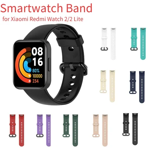 Redmi smart band Watch 2/2 Lite watch Strap Sport Global Version Band For Mi Watch 2 Lite Silicone Watchbands AccessoriesAccess