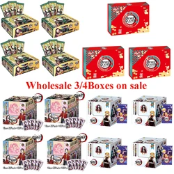 Wholesale Demon Slayer Tcg carte da gioco Anime Figure Tanjirou Kamado Nezuko Character SSR SSP Collection Card giocattolo per bambini regalo