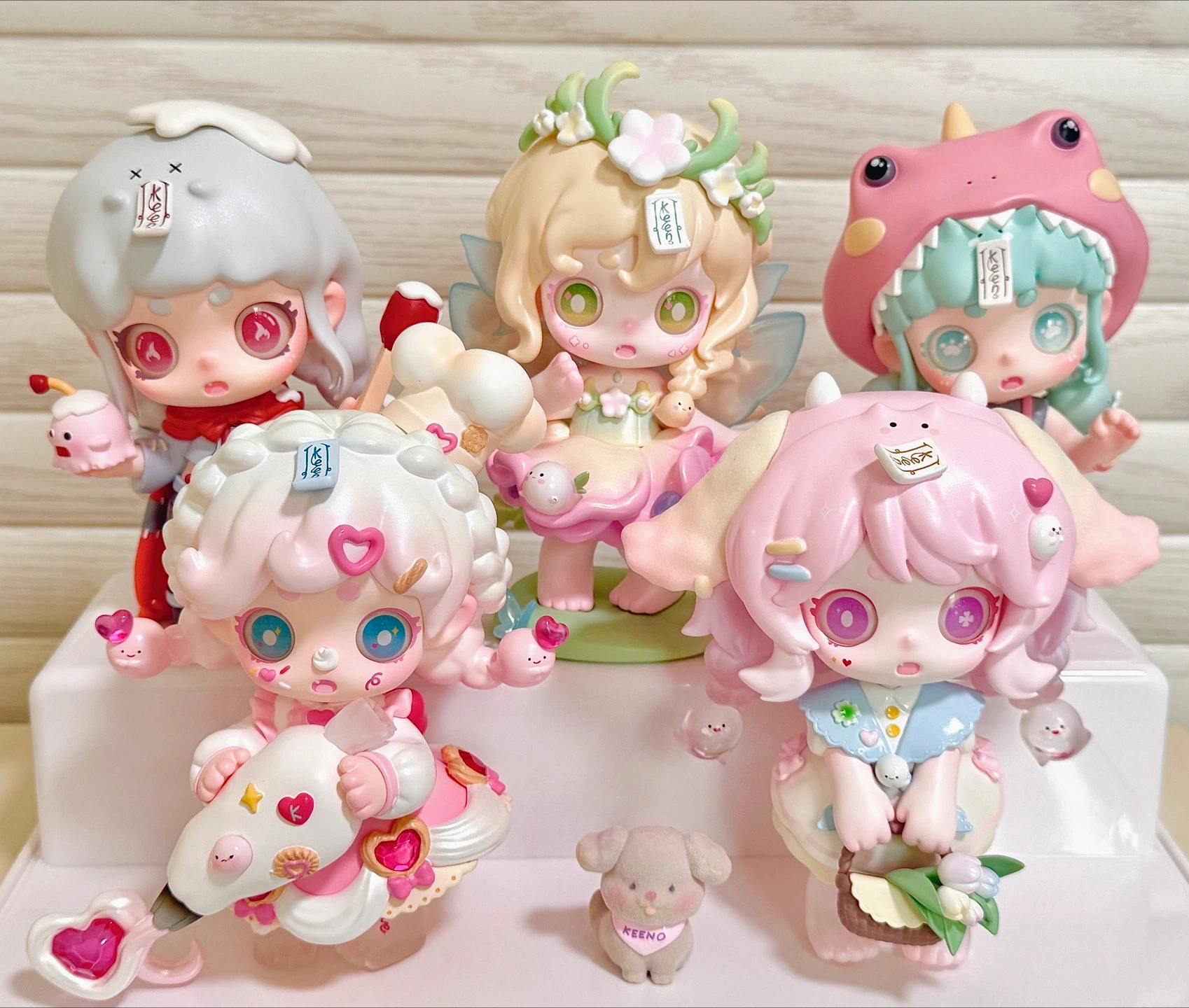 

NINITA Keeno Mirror Paradise Series слепая коробка милая кукла для девочек индивидуальная кукла для детей, дизайнерские художественные игрушки