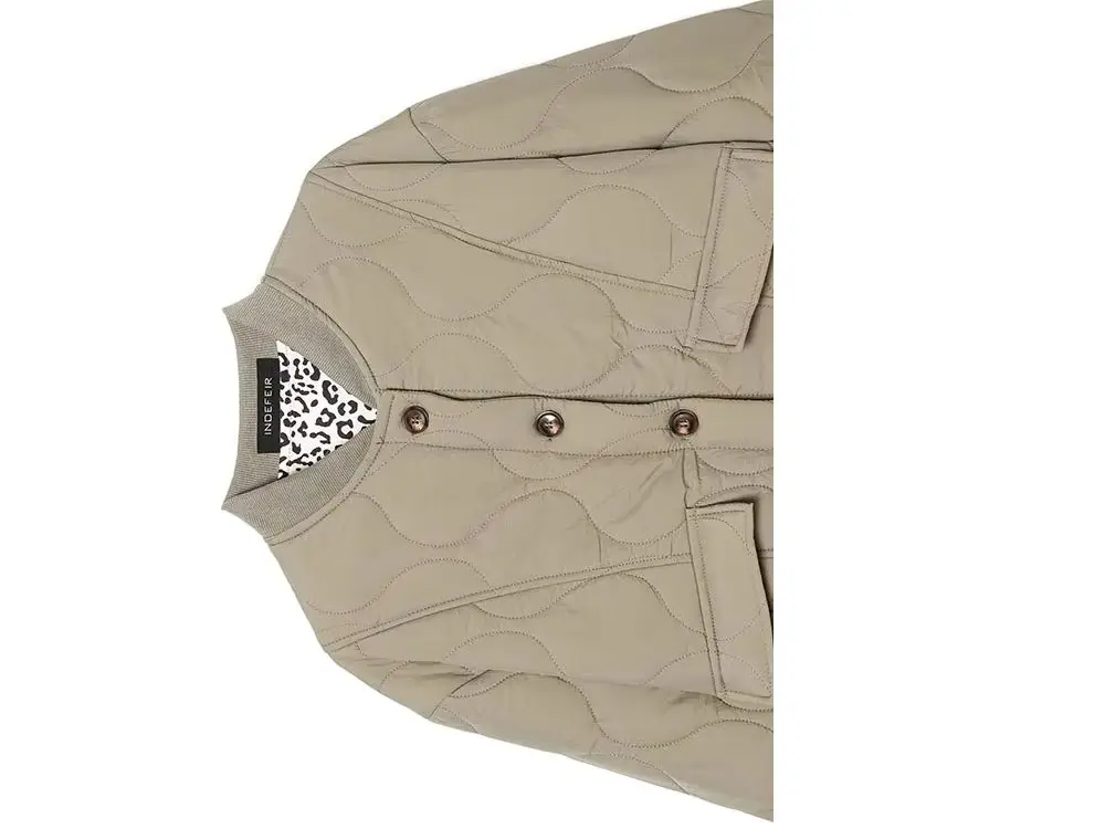 

HH Woman Winter Versatile Stand Collar Long Sleeves Pocket Decoration Cotton Clothes Female Casual Street Style Cotton Clothes