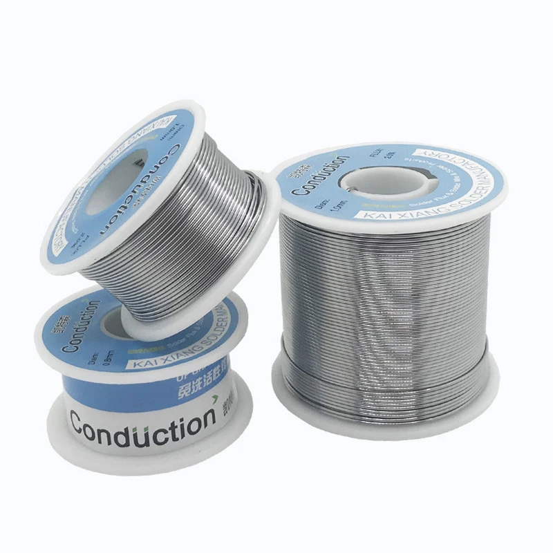 50g/100g Welding Solder Wire High Purity Low Fusion Spot 0.3/0.5/0.8/1/1.2mm Rosin Soldering Wire Roll No-clean Tin BGA Welding