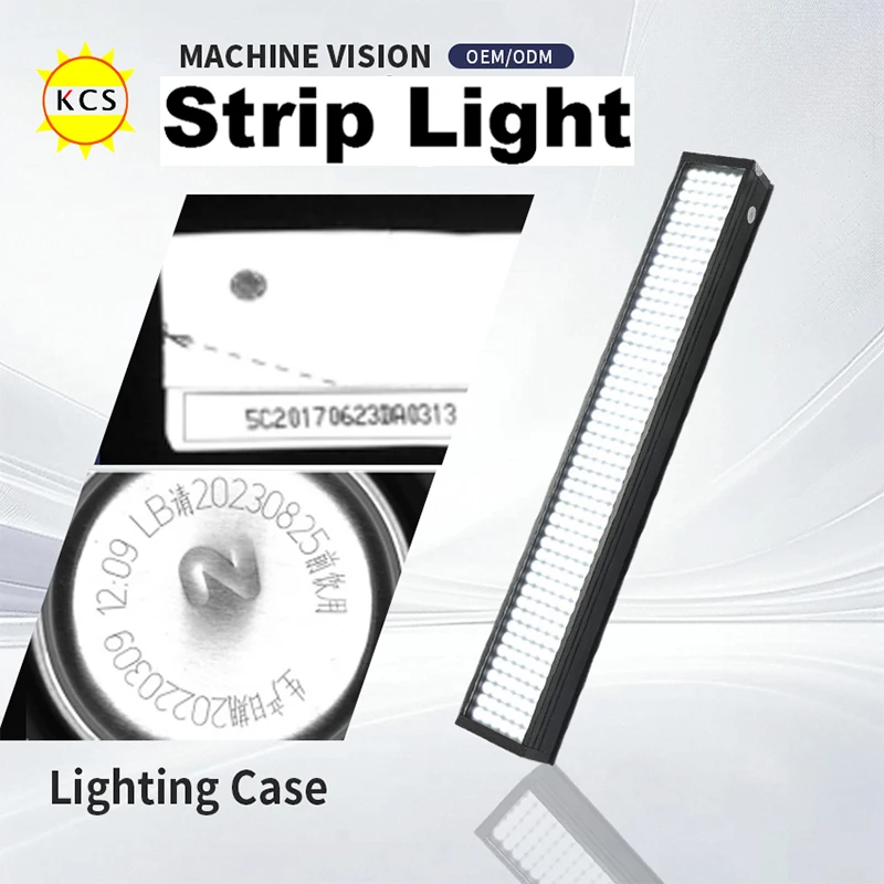 KCS بار ضوء 24 فولت شريط طويل ضوء التفتيش LED شريط طويل مصدر الضوء كشف التعرف على مصباح تيار مستمر 24 فولت طول 90 مللي متر #2