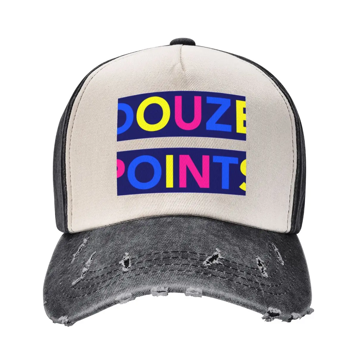 Douze Points II Baseball Cap Luxury Cap Bobble Hat Elegant Women's Hats Men's