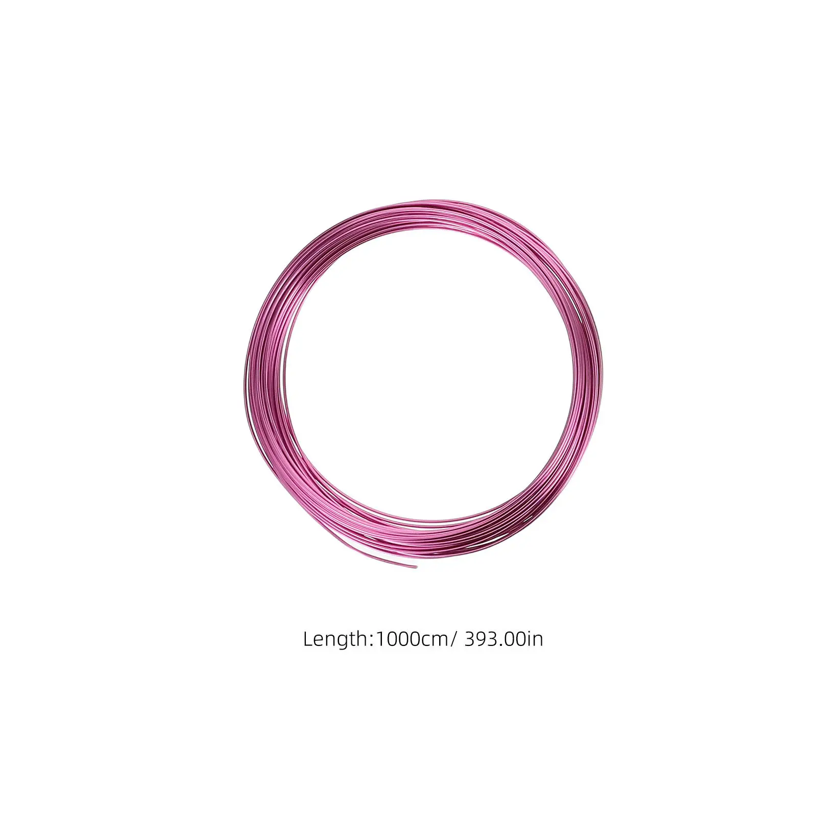 6 Rolls Aluminum Wire Flexible Crafting Floral Design Soft Bendable Wire for Floral Arrangement Wrapping Stones Sculpting Wreath