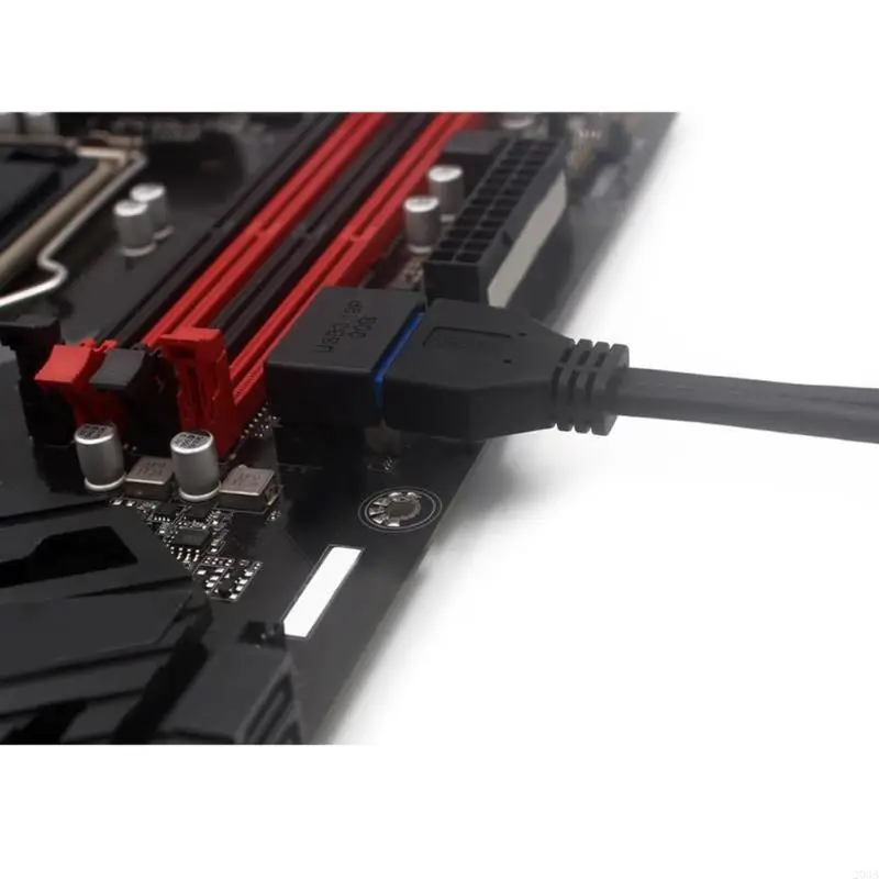 203B 컴퓨터 마더 보드 헤더 어댑터 USB 19P/20P 90도 데스크탑 변환기