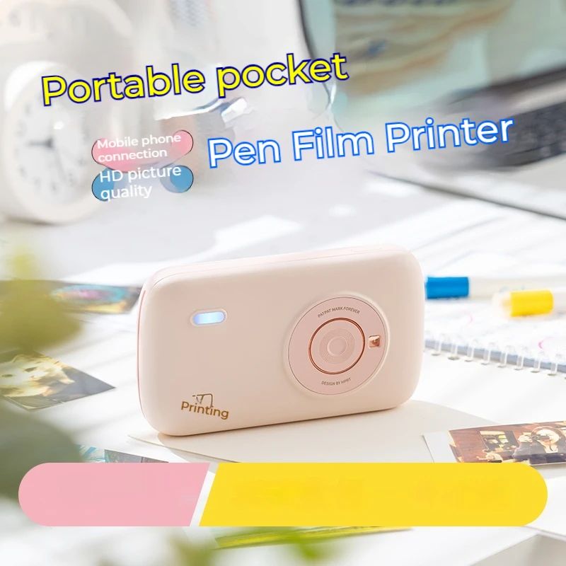 HPRT CP2100 Pocket Photo Printer Thermal Sublimation Mobile Phone Mini Color High-definition 3-Inch Custom Small Photo Printing