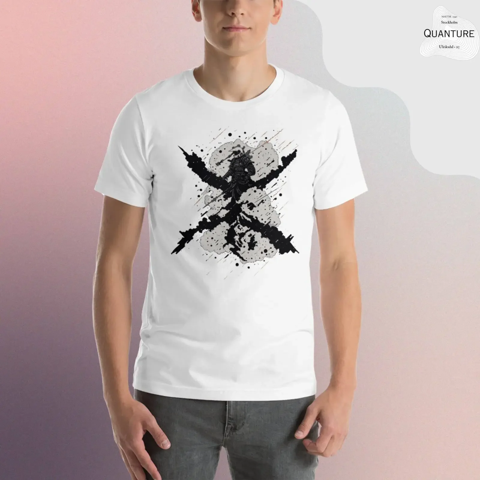 Samurai Amazigh berber symbol t shirt  vintage Washed streetwear Casual Soft designer clothes Unisex Comfortable homme