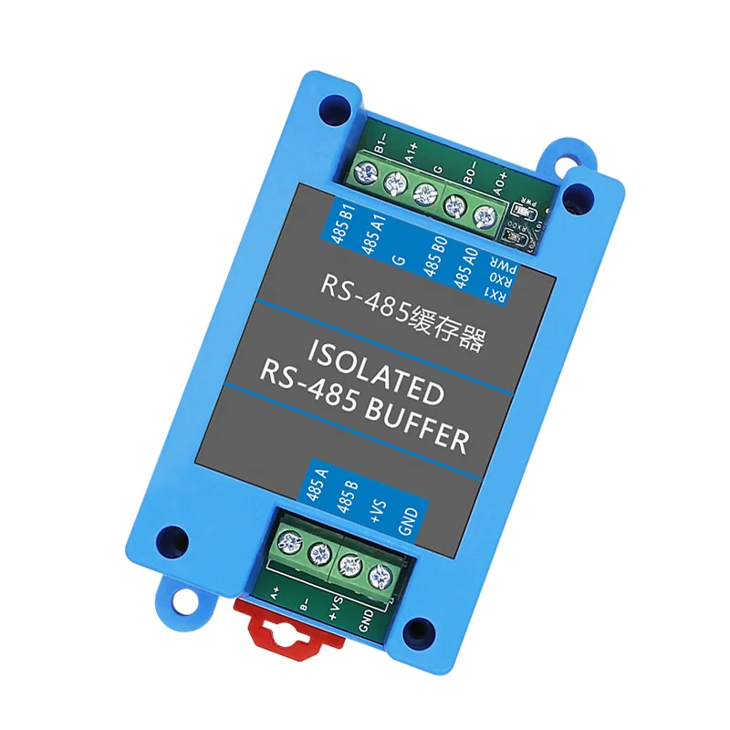 Dois mestre um escravo multi escravo ocultado rs485 hub repetidor de isolamento host duplo porta serial distribuidor de compartilhamento de dados