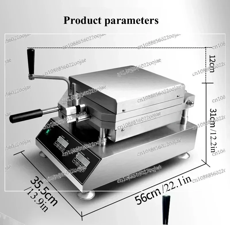 

Fossil Cake Making Machine Tako Senbei Maker Machine Pressing Shrimp Pancake Machine Squid Monster Cracker Baking Grill