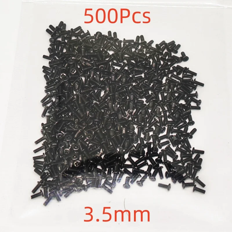 500pcs/Lot 3.0mm 3.5mm  Screws For Samsung Galaxy S22 S3 S4 S5 S6 S7 S8 S9 S10 S20 S21 A11 A71 Note 20 10 9 8 Phone Screw Bolts