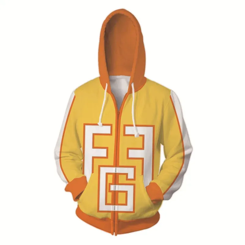 

zz04zz12Anime Hoodie Fatgum Taishiro Toyomitsu Sweater Costume Boku No Cosplay Hero Zipper Jacket