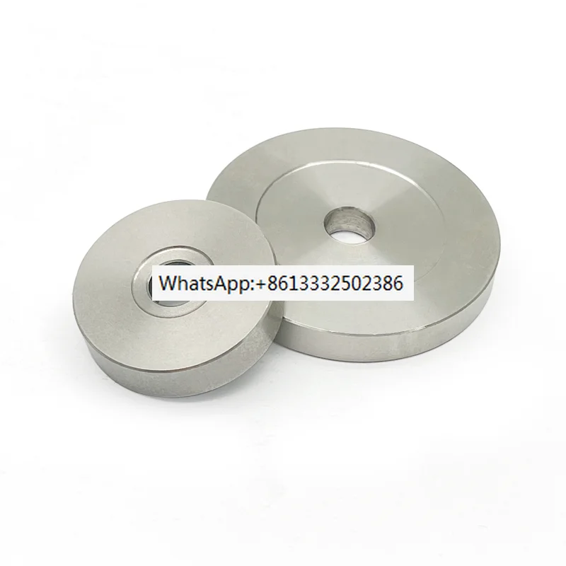 2PCS  Optical column gasket diameter 25/38mm with M6 through-hole thickness 1-10mm high stainless steel pad