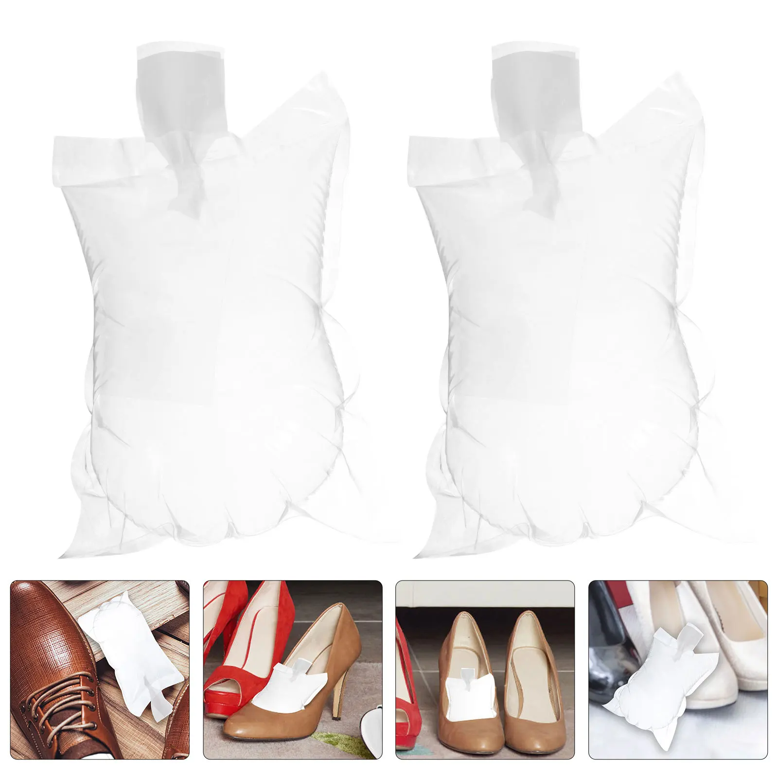 

100pcs Stretcher Balloon Air Expanding Inserts For Shoe Shape Keeper Support Pad Lengthen Width Relief Tools Shoe Trees