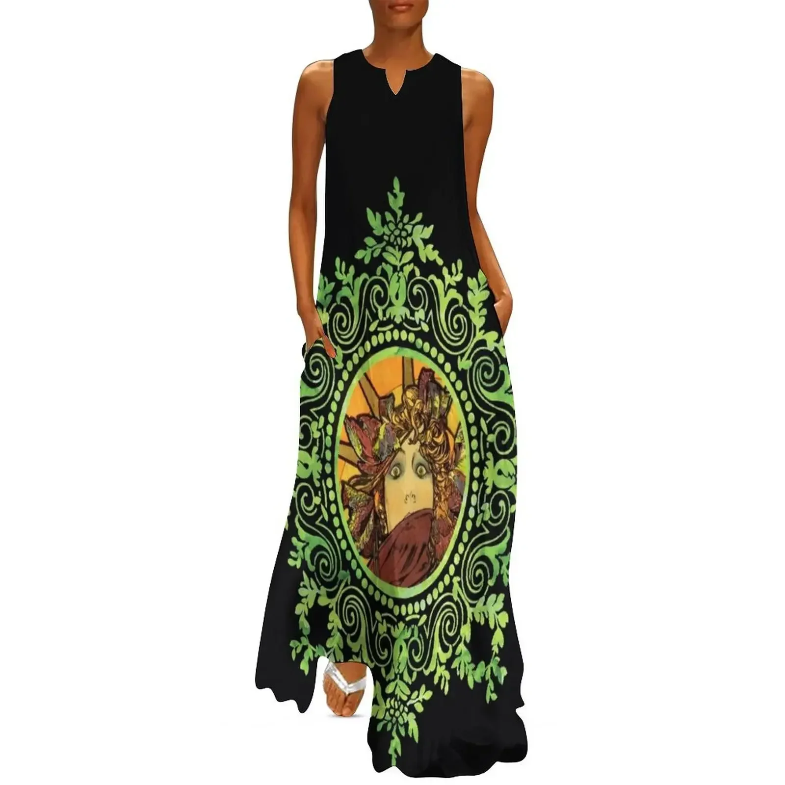 

Bad Girl - Mucha Medea Long Dress clothing women summer 2025 dresses for women 2025 prom dresses Dress