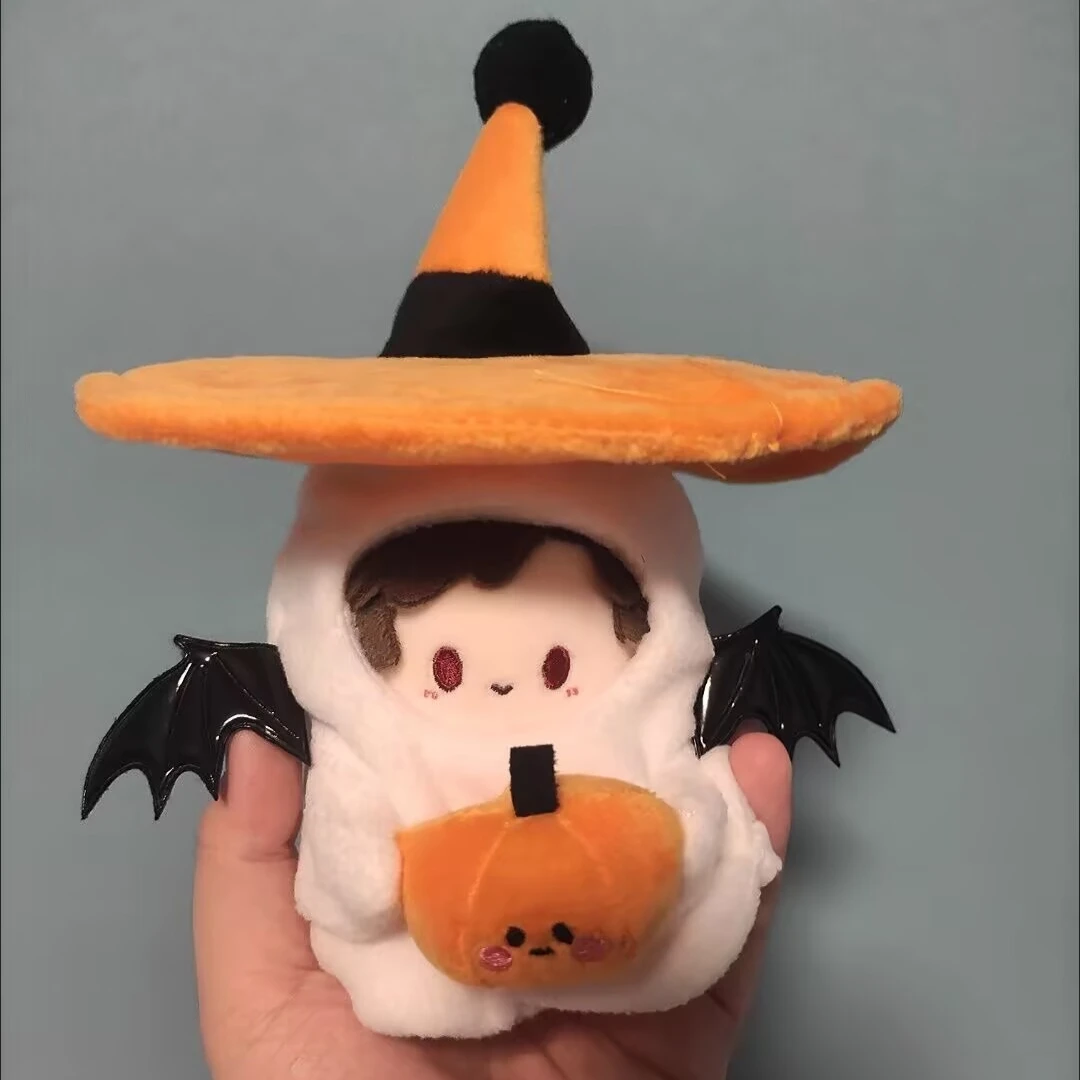 Раскладывание 10 см с тыквенным монстром, милое кукольное платье без атрибутов, милое хлопковое кукольное платье