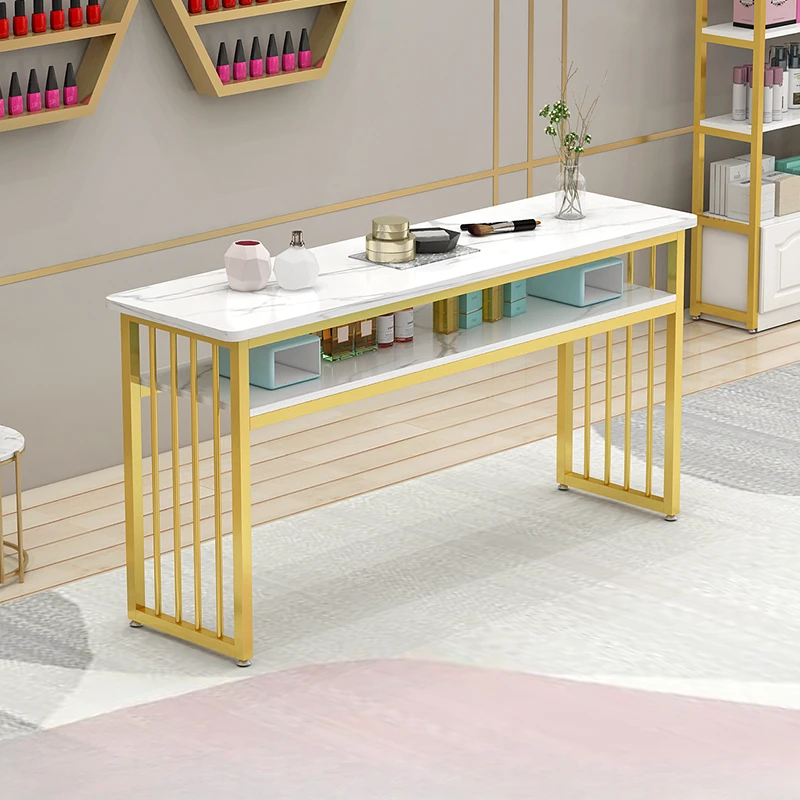 Nail Art mesa e cadeira Set, simples e econômico, simples e duplo