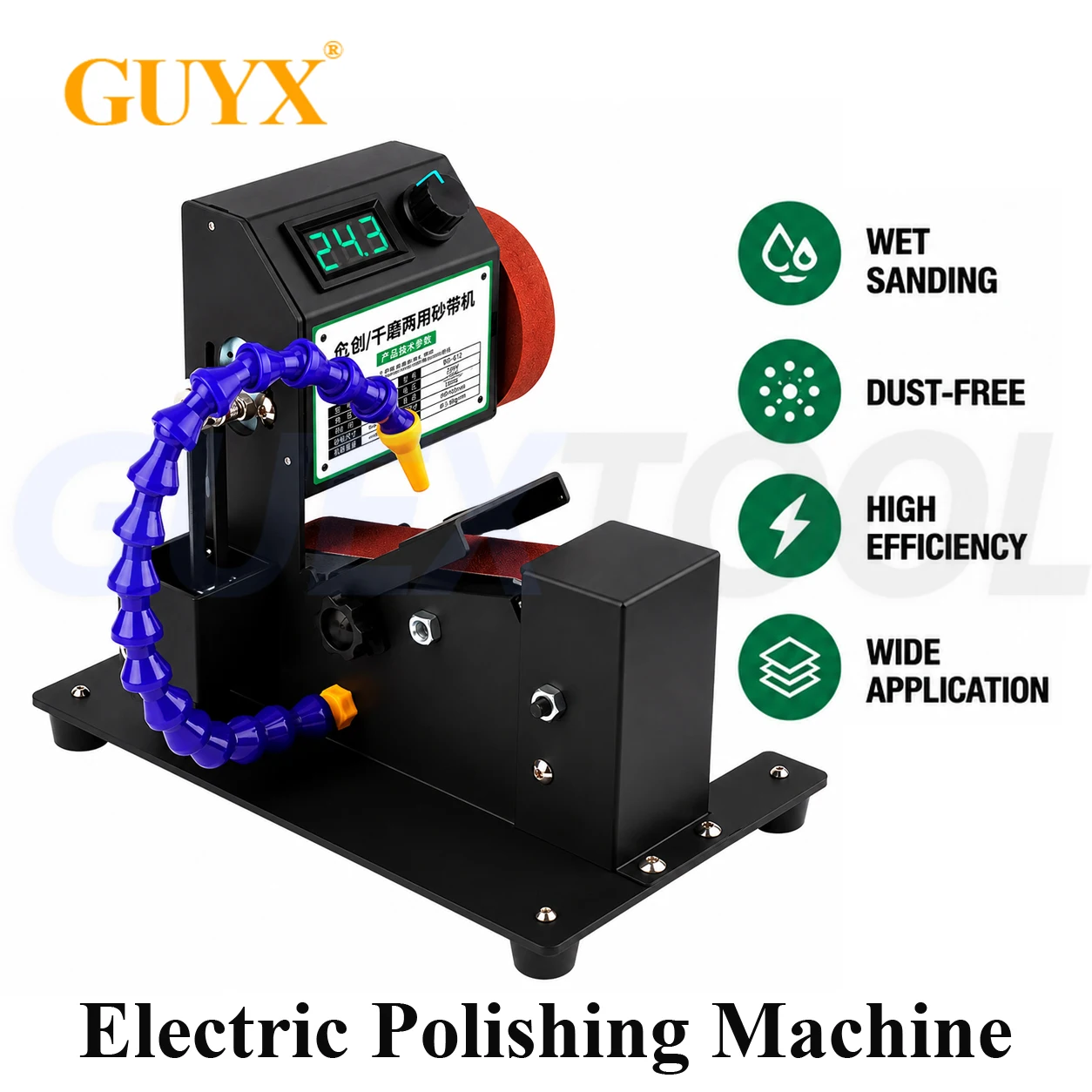 12v-24v-dry-wet-grinding-sander-mini-desktop-belt-sander-metal-diy-mini-polishing-machine-with-10pcs-belts-for-metal-wood