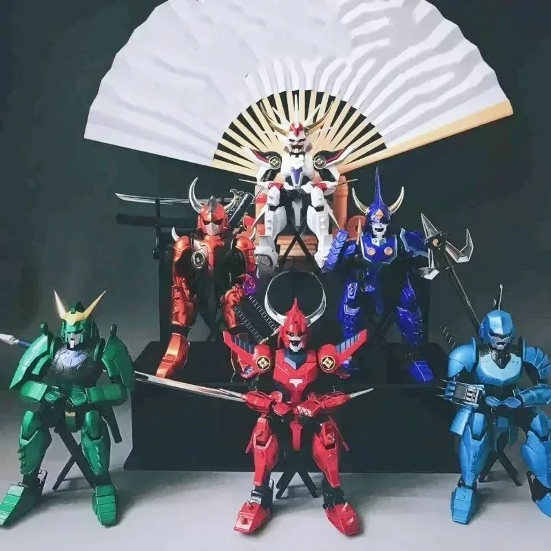 Originale in Magazzino Sentinel Yoroiden Samurai Troopers Ronin Blaze Flame God Anime Figure Collection Modello Bambole in magazzino