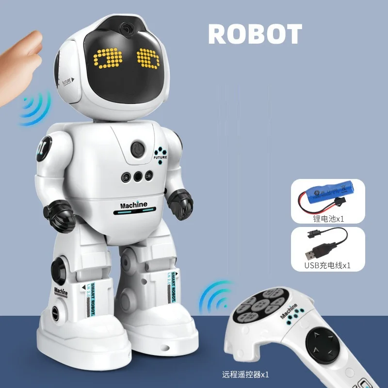 Intelligent RC Robot Action Programmable Song And Dance Action Gesture Sensing Robot Toys Puzzle Children Toys