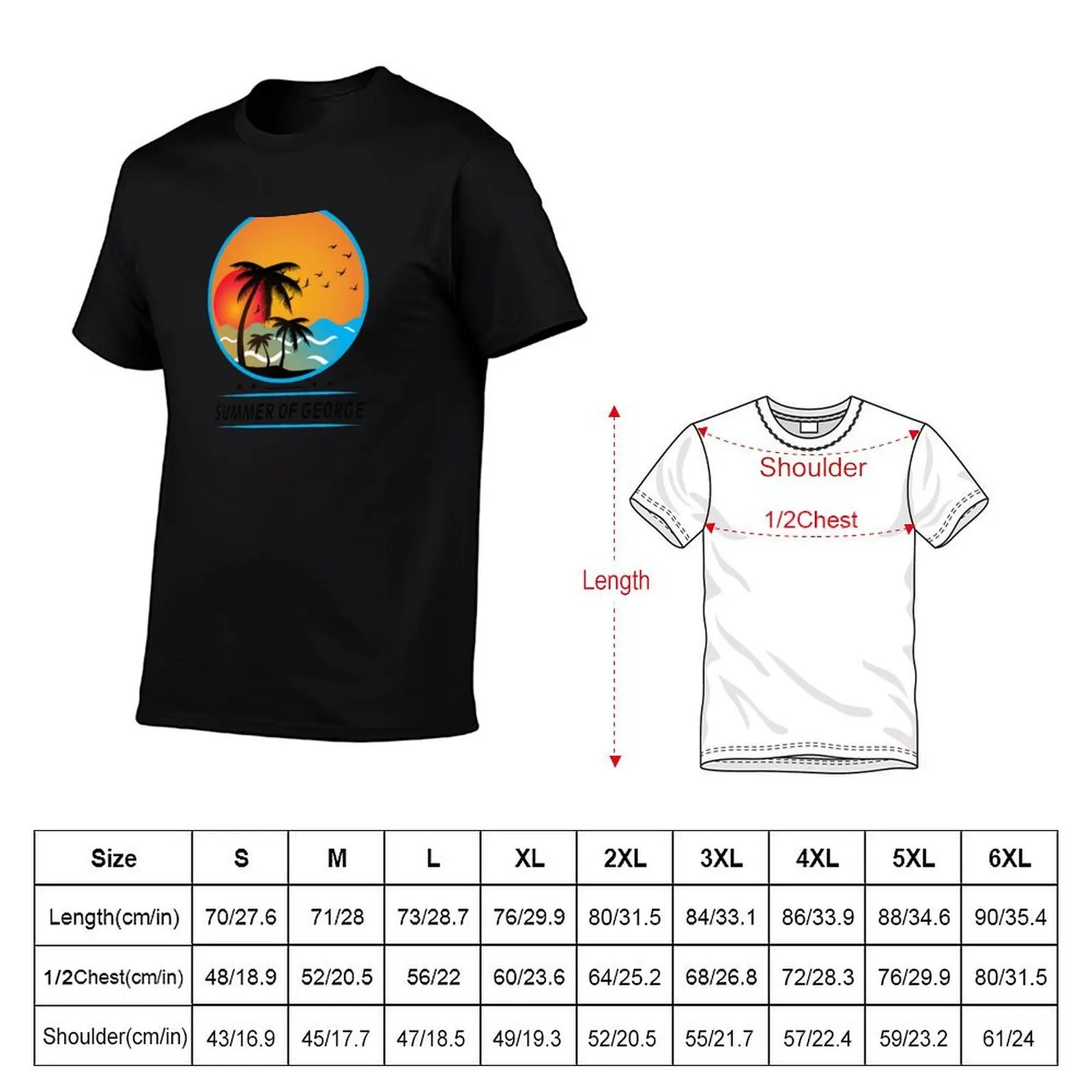 It's the Summer of George Shirt Shirt Tee T-Shirt, Summer Casual Cotton Tee, Oversized Streetwear Tops, Vintage Graphic Print
