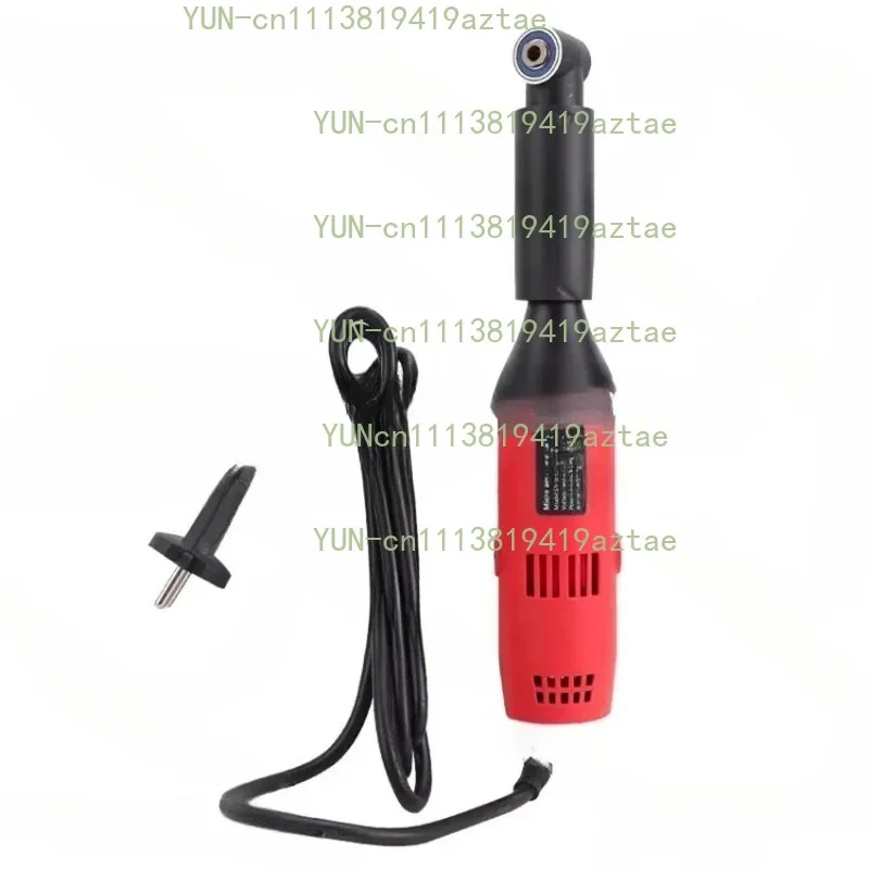 6‑Speed 90‑Degree Elbow Electric Processing Tool 110V/220V, Multi‑Functional for Mold Polishing Tile Seam Treatment