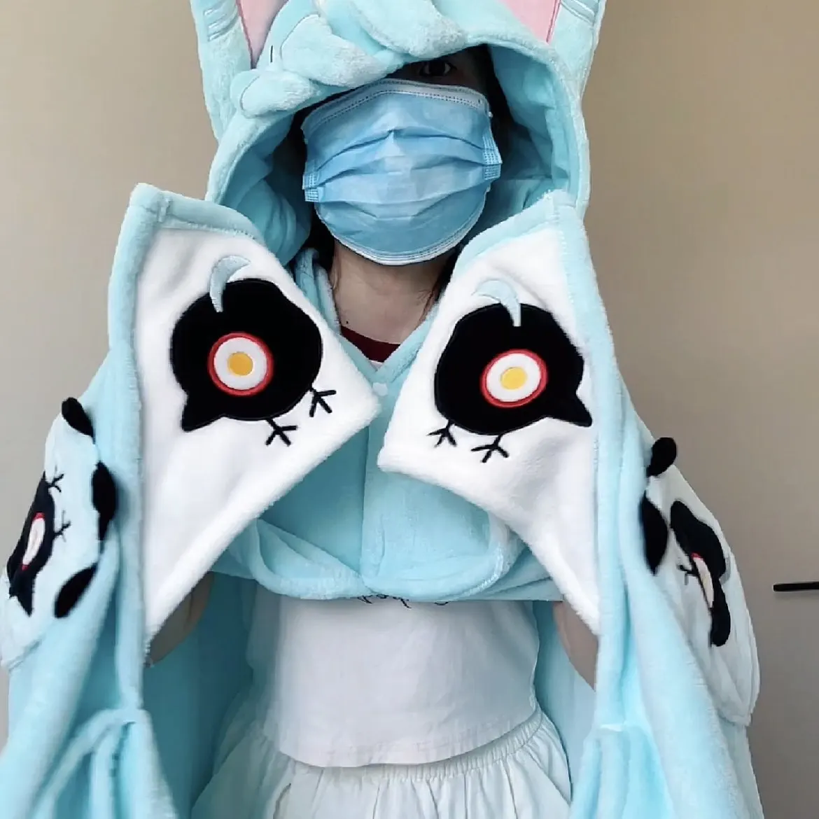 genshin-impact-dottore-air-conditioner-blanket-shawl-all-season-throw-blanket-lunch-break-blanket-cloak-wrap-anime-cape