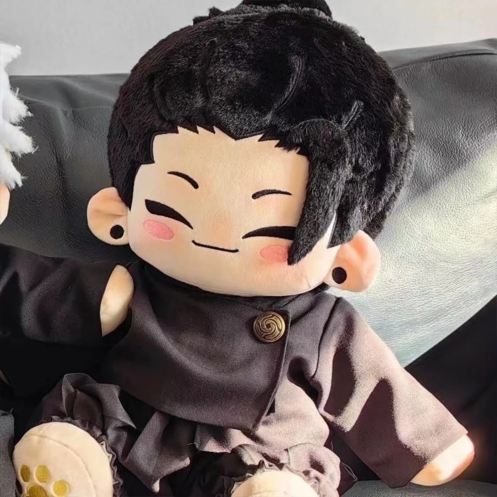 JJK Anime juguetes Gojo Geto Plushies Gojo Satoru muñeco de peluche Geto Suguru Linda almohada decoración del hogar juguete de peluche coleccionable regalos para niños