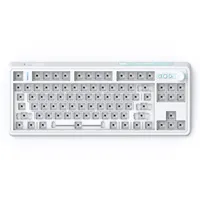 ZUOYA LS01 customized Mechanical keyboard kit hot-swappable Bluetooth 2.4G Wireless RGB Backlit Gasket Structure keyboard 3-mod