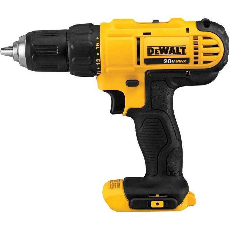 

Dewalt DCD771B 20 В MAX Аккумуляторная литий-ионная компактная дрель 1/2 дюйма - голый инструмент