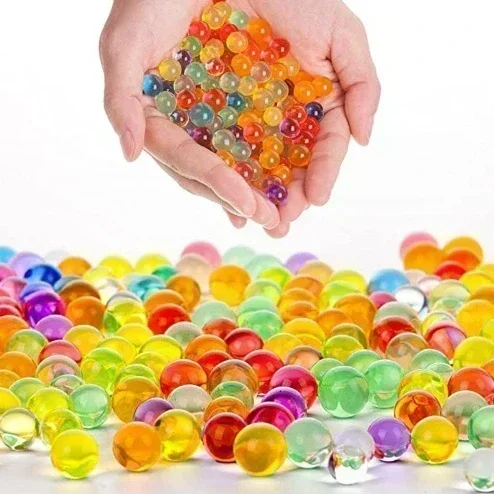 BGel Alllaster Ammo Splat Gun eads Refill 7-8 مم Water all ullet متوافق مع مسدس Orbeez والرش جميع مزيج Gun lue