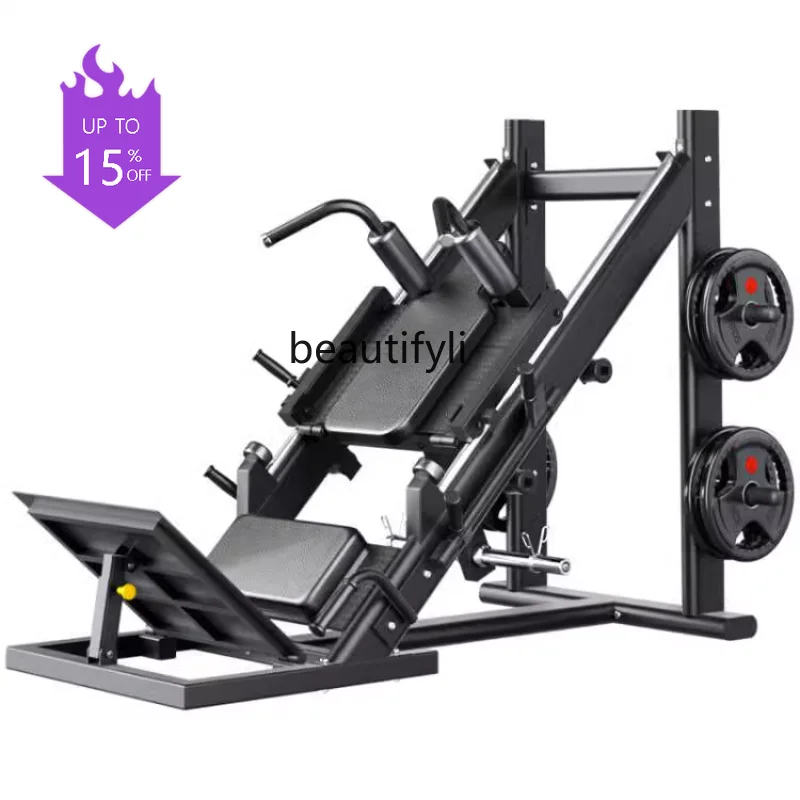 

Тренажер для ног ZQ 45 Degrees Pedal Machine: домашний тренажер для приседаний, тренажер для мышц ног, коммерческое фитнес-оборудование для спортзалов