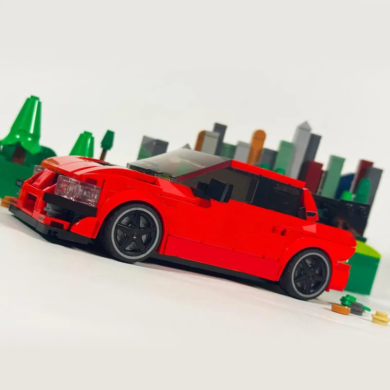 338 PCS Supercar Sean's Mitsy Lancer MOC Customize Modular Building Block Popular Creative Design Design DIY Assembly Toy Gift
